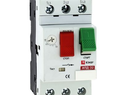 фото Автомат пуска двигателя АПД-32 9-14А EKF