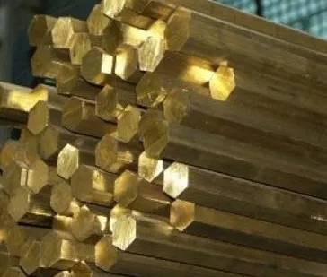 фото Шестигранник латунный 40 Л63, ЛС59-1, ЛС59-2, ЛС58-2, ЛЖС58-1-1