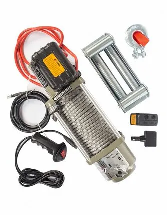 Фото №0 Лебедка автомобильная TOR ЛА SEC13000 г/п 5897 кг 28 м 24V