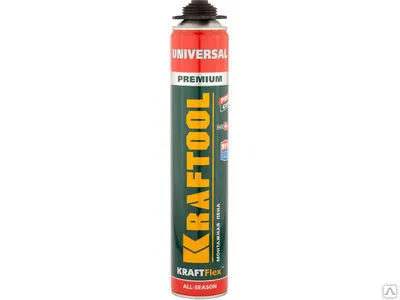 Фото №0 Пена монтажная Kraftool Premium Pro Universal профессиональная 750 мл