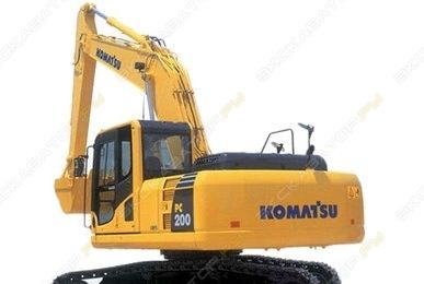фото Аренда гусеничного экскаватора Komatsu PC200, Москва