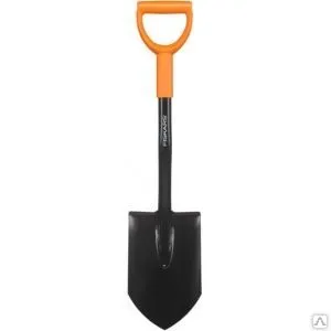 фото Штыковая укороченная лопата fiskars solidtm 131417