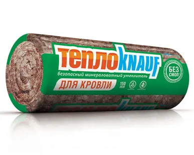 фото Утеплитель ТеплоКНАУФ КРОВЛЯ TR037 2х50х1220х6148мм 15м2 0,75м3 KNAUF INSULATION рулон