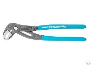 фото Клещи переставные Quattro-Gripp 260 мм, быстрозажимной механизм GROSS