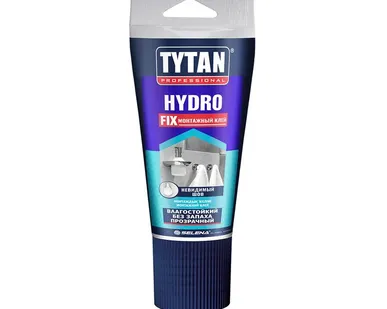 фото Клей универсальный влагостойкий Hydro Fix прозрачный Tytan Professional (150 мл)