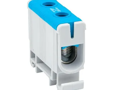 фото Клемма силовая вводная КСВ 16-50кв.мм син. EKF plc-kvs-16-50-blue