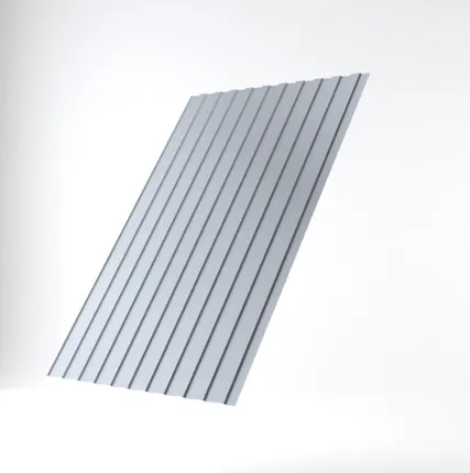 Фото №0 Профлист С-8 -1220 мм (1150 мм) Оцинкованная поверхность Сталь оцинкованная 0.55