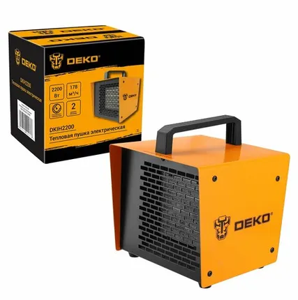 Фото №0 Тепловая пушка электрическая DEKO DKIH2200, 2200Вт
