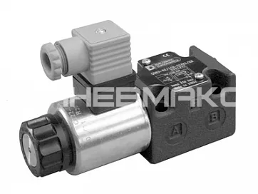 фото QDE3-30/11N-D24K1 - Регулятор расхода прямого действия с электронным пропорциональным управлением, 250бар, 30л/мин. 3х канальный, =24В