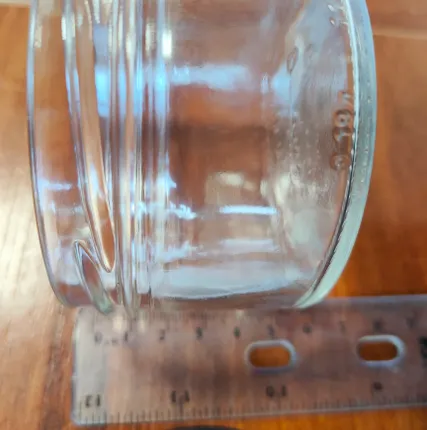 Фото №3 Банка ТО-82 190мл. из прозрачного толстого стекла с крышкой твист.