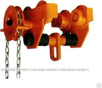 фото Лебёдка ручная 0,75тн цепная рычажная LMT-07515L передвижная