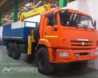 фото КМУ Камаз 43118-3078-46 + Soosan 736