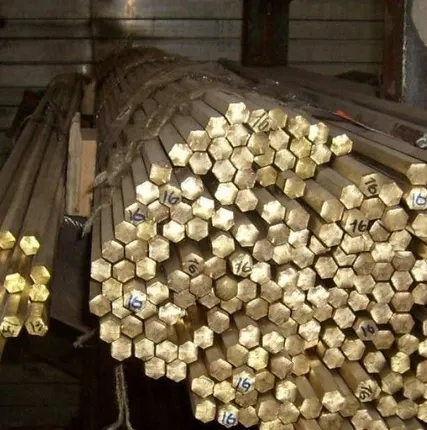 Фото №0 Шестигранник латунный ЛС59-1 №50 ГШГНХ ГОСТ 2060-2006