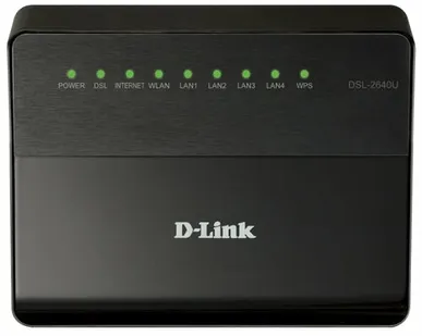фото Wi-Fi роутер D-link DSL-2640U