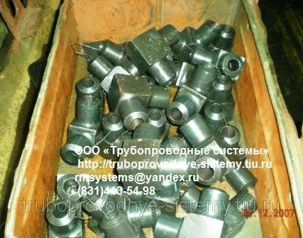 Фото №0 Угольник Ду125 ГОСТ 22820-83 до Ру 100 МПа