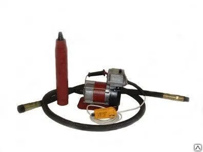 Фото №0 Вибратор глубинный ВИ-1-16-3 (вал1=3м, наконечник d 76) Вибромаш (Россия)