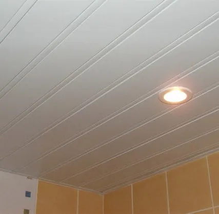 Фото №0 Реечный потолок 150 мм белый открытого типа Дельта (Delta) длина 4 м