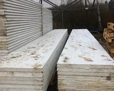 фото Сэндвич панели Пенополистирол 50 мм В наличии