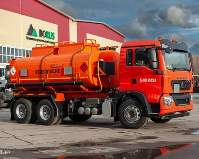 фото Автотопливозаправщик АТЗ-14/2 на шасси Howo (модель Borus 2251)