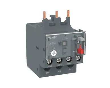 фото Реле перегрузки тепловое 1-1.6А для контакторов LC1E06...E38 Schneider Electric, LRE06