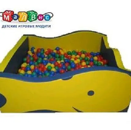 Фото №0 Сухой бассейн "Кит" 1.5*1.5 Н 50 см S – 10 см