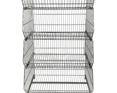 фото Горка КОШ (прямая) 4 корзины, складная 1330*750*55мм