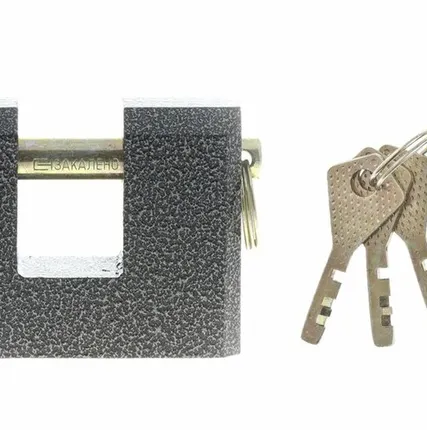 Фото №0 Замок навесной, 70 мм СИБРТЕХ ЗН2-3 91605