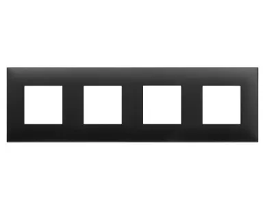 фото Рамка ARTLEBEDEV 8-мод. Avanti "Черный матовый" DKC 4412908