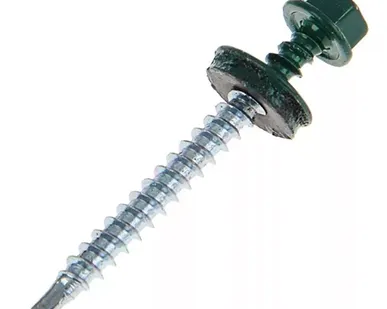 фото Саморез кровельный 4,8*50 RAL 6005 (зеленый мох)