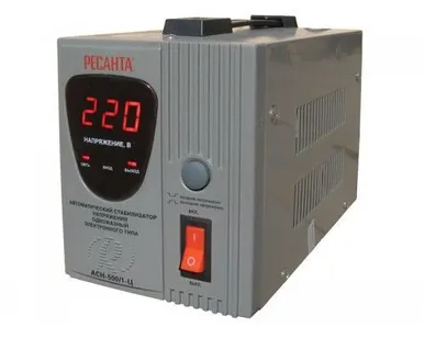 фото СТАБИЛИЗАТОРЫ РЕЛЕЙНЫЕ С ЦИФРОВЫМ ДИСПЛЕЕМ РЕСАНТА (ДИАПОЗОН 140В-260В)