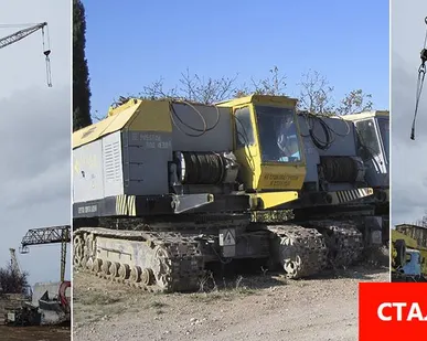 фото Продажа монтажные краны МКГ-40 и МКГ-25  грузоподъёмностью 25-40 тонн.