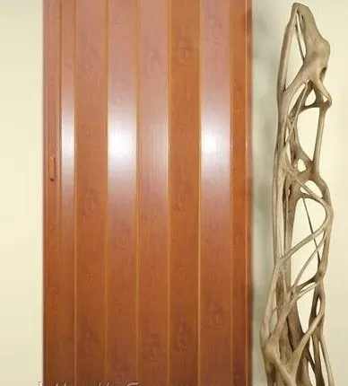 Фото №0 Межкомнатные раздвижные двери ПВХ "Бук тёмный"