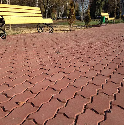 Фото №1 Тротуарная плитка Волна