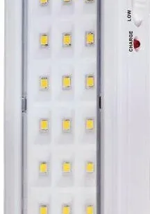 фото Светильник светодиодный LA-112 30LED 220В аккумуляторный Li-ion бел. Camelion 13149