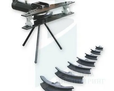 фото Трубогиб ручной гидравлический на треноге РОСТ ТРГ-3Т