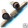 фото Разъем Han 6 ES-Female insert (мама) 6 poles + PE 16A 500V, HARTING
