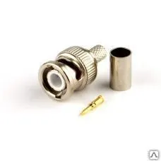 фото РАЗЪЁМ штекер BNC RG-59 обжим
