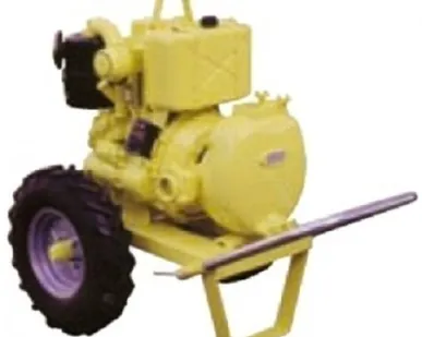 фото Дизельная мотопомпа J60-220_TWGMLDE+T с э/стартером