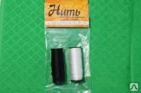 Фото №0 Нить хозяйственная крученая на катушке (черная+белая)