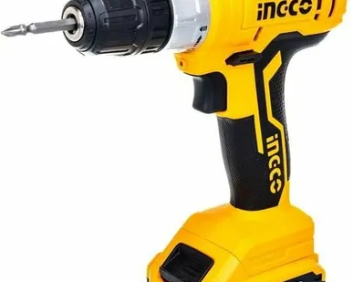 фото Аккумуляторная дрель-шуруповерт INGCO 12В CDLI1222