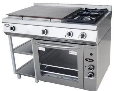 фото Плита со сплошной поверхностью и духовкой Ф6ЖТЛСПДГ(п) (2+2) (50021п)