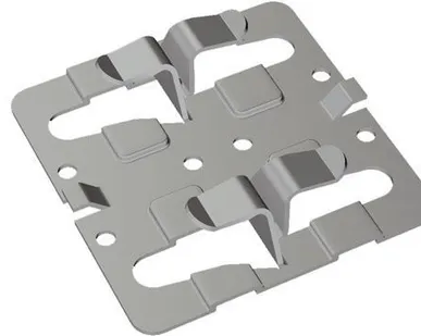 фото Крепежный кляммер рядовой с дистанциром 70х10, 1.2 мм