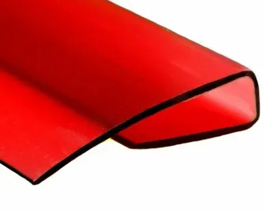 фото Профиль торцевой UP 8мм Красный L=2,1м, Кронос