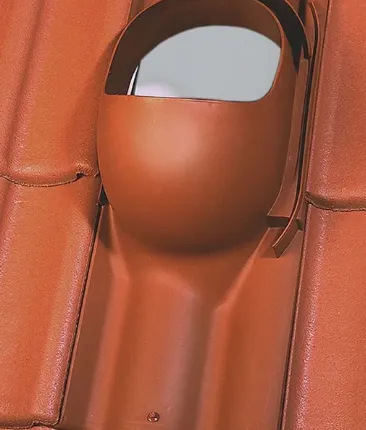 Фото №0 Проходной элемент для труб Ø110-160 мм для металлочерепицы