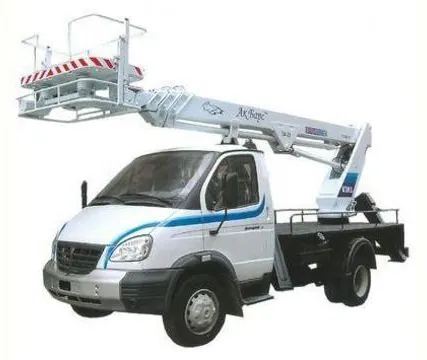 Фото №0 Автовышка ТА22 телескопический на шасси ГАЗ 33106 Валдай.