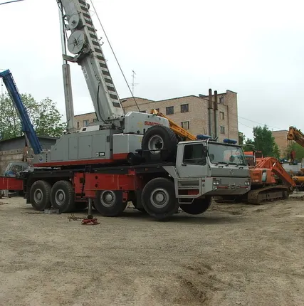 Фото №0 Полное техническое освидетельствование автомобильного крана выше 150т