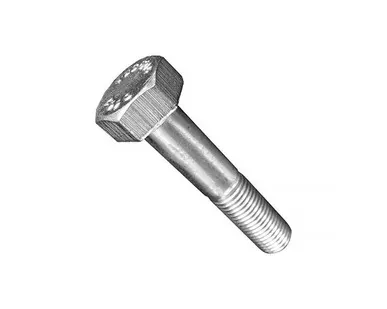 фото Болт шестигранный ГОСТ 7798-70, класс прочности 5.8, оцинкованная сталь