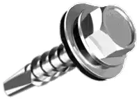 фото Саморез 5,5х32 HARDWEX оцинкованный для крепления стальных листов к металлическим конструкциям 00000022560