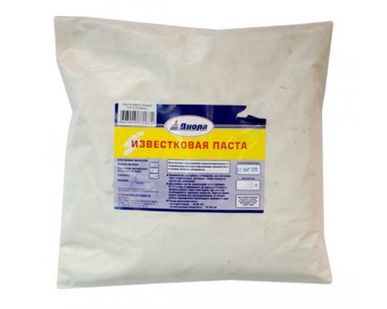 фото Известковая паста отбеленная 15кг.