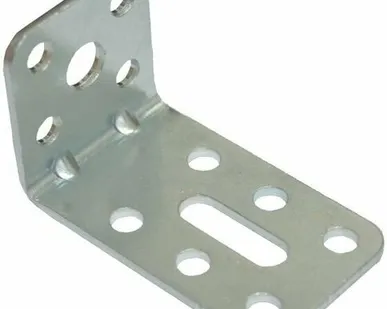 фото Уголок мебельный регулируемый32х52х30мм, толщина 2мм, оцинкованный 2шт